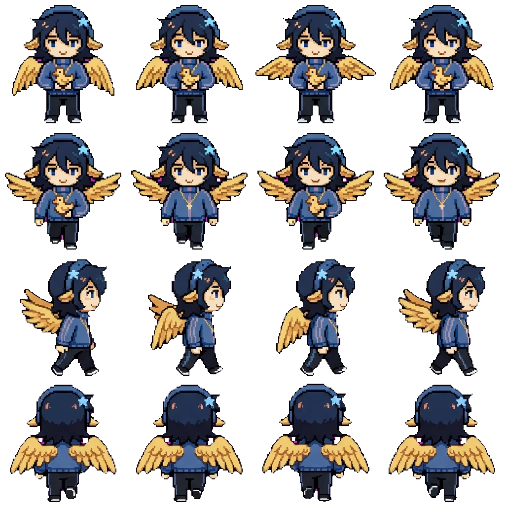 Quackity movement sprite