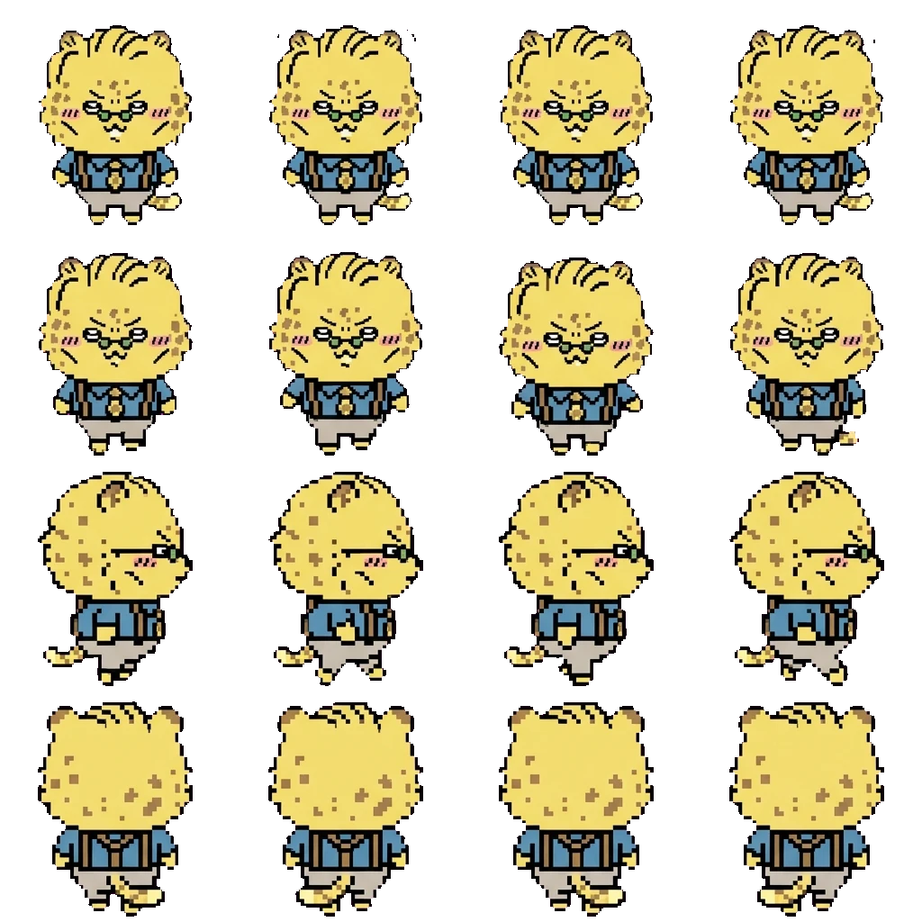 Nanami movement sprite