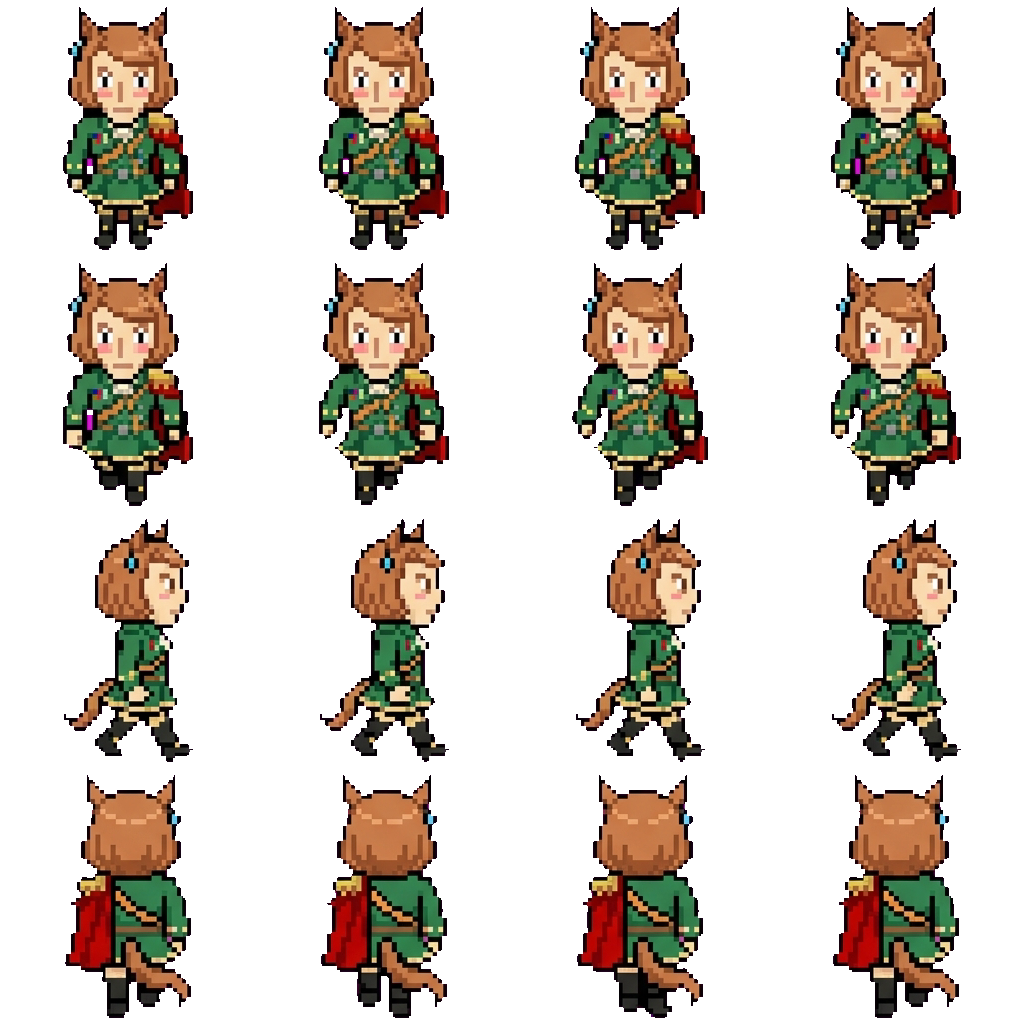 Luther movement sprite