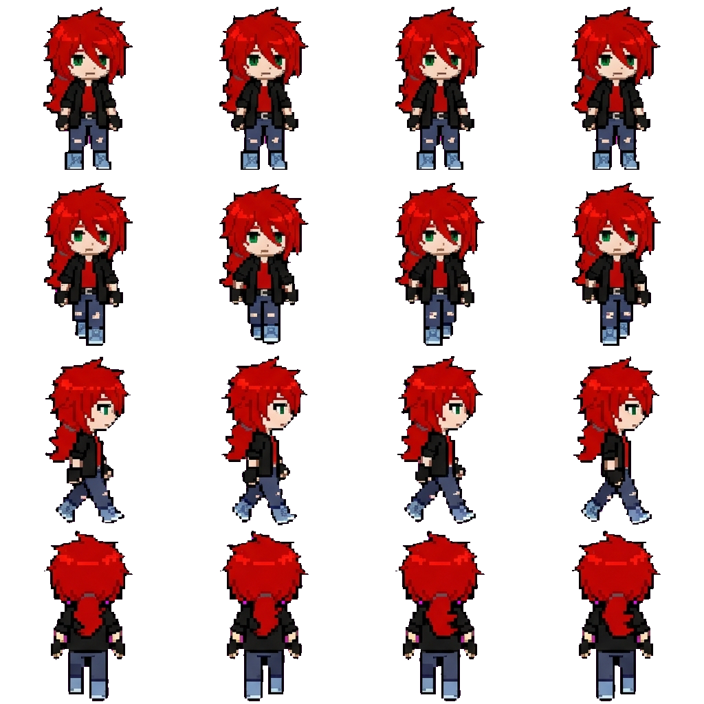 Axel Reed movement sprite