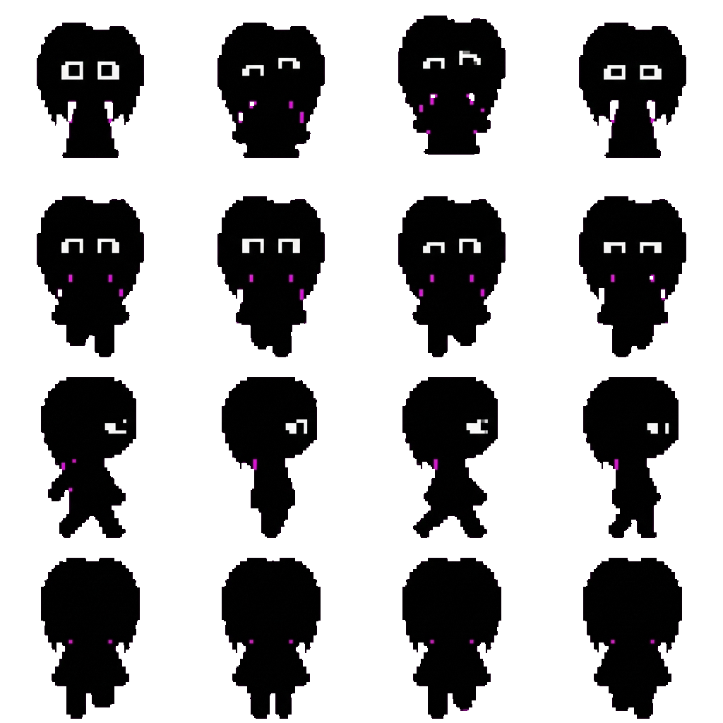Clover movement sprite