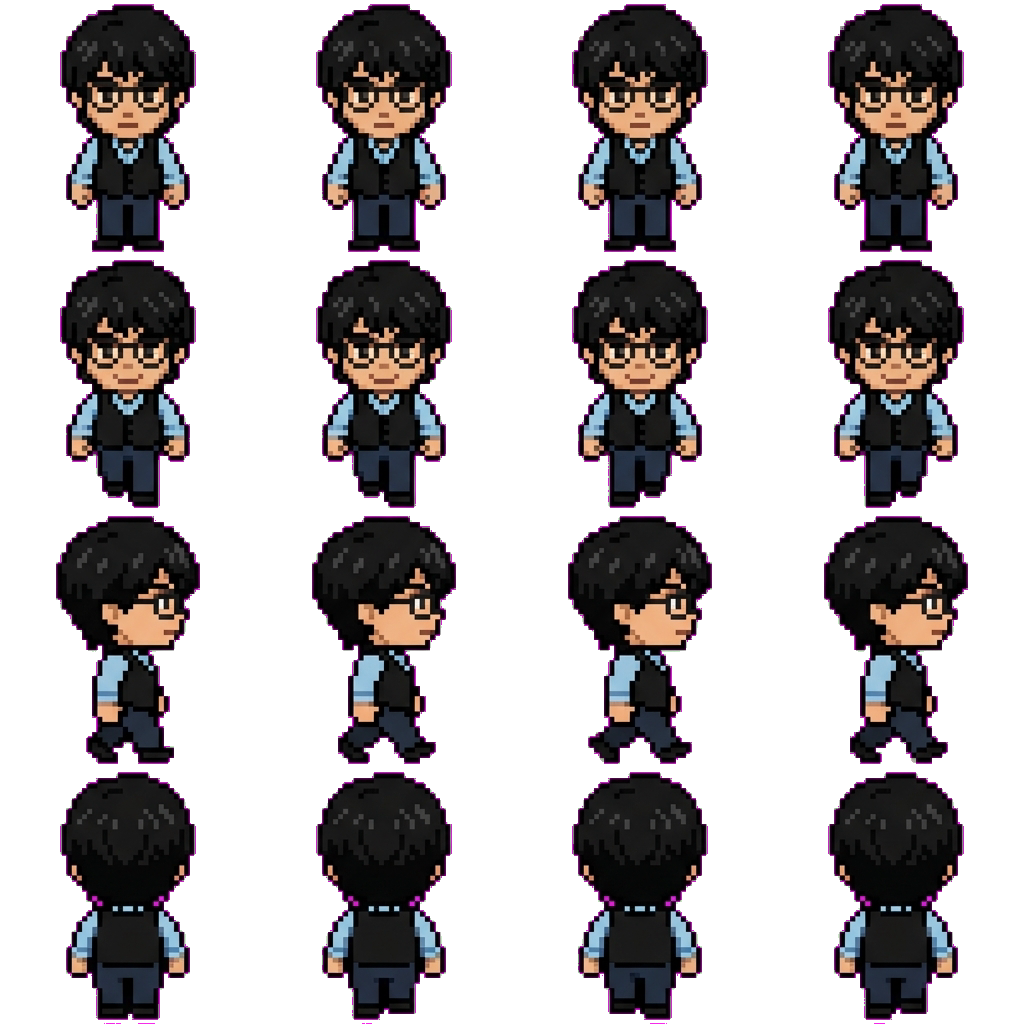 Aron movement sprite