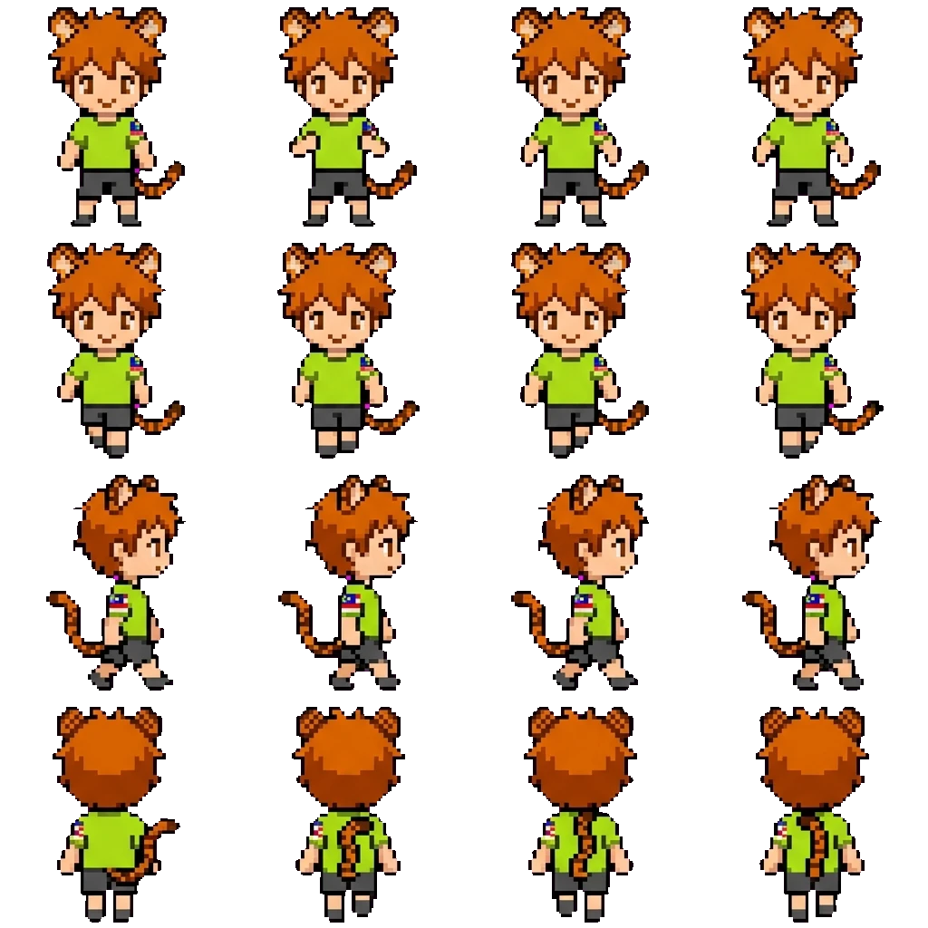 Malay movement sprite
