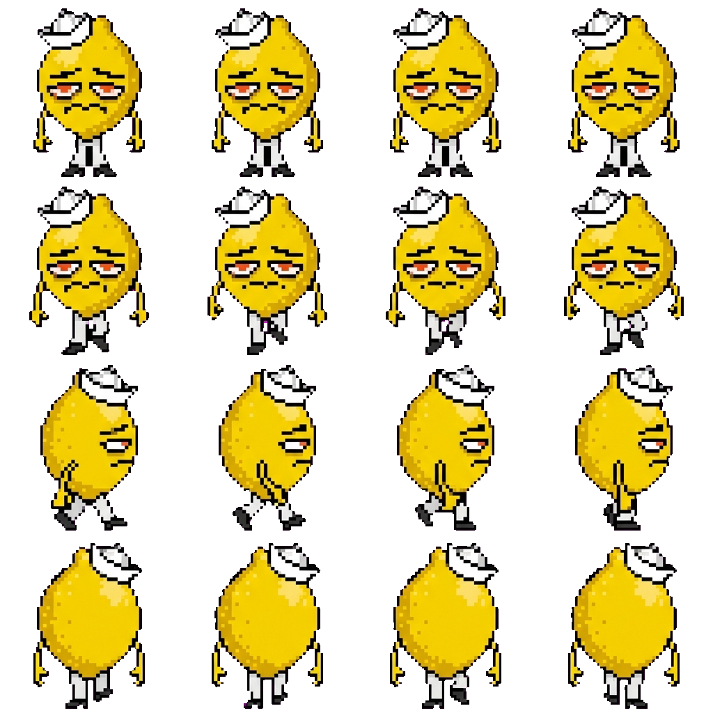 Wedgie movement sprite