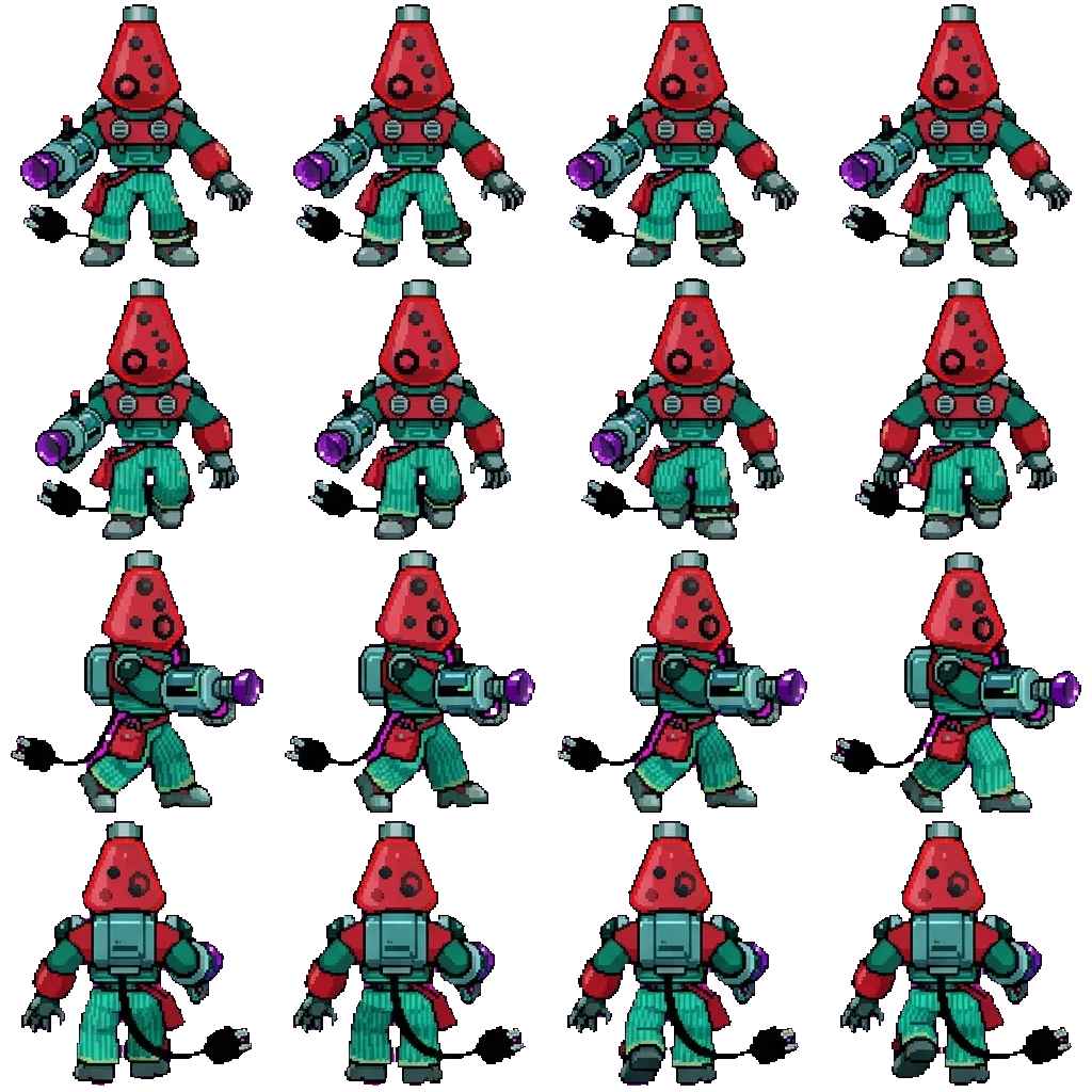 Lobber movement sprite