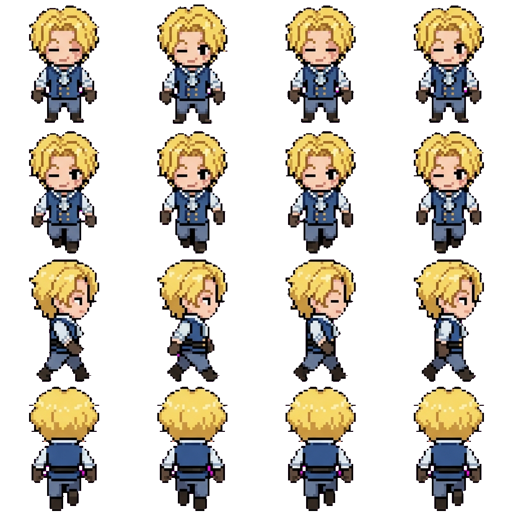 Sabo movement sprite