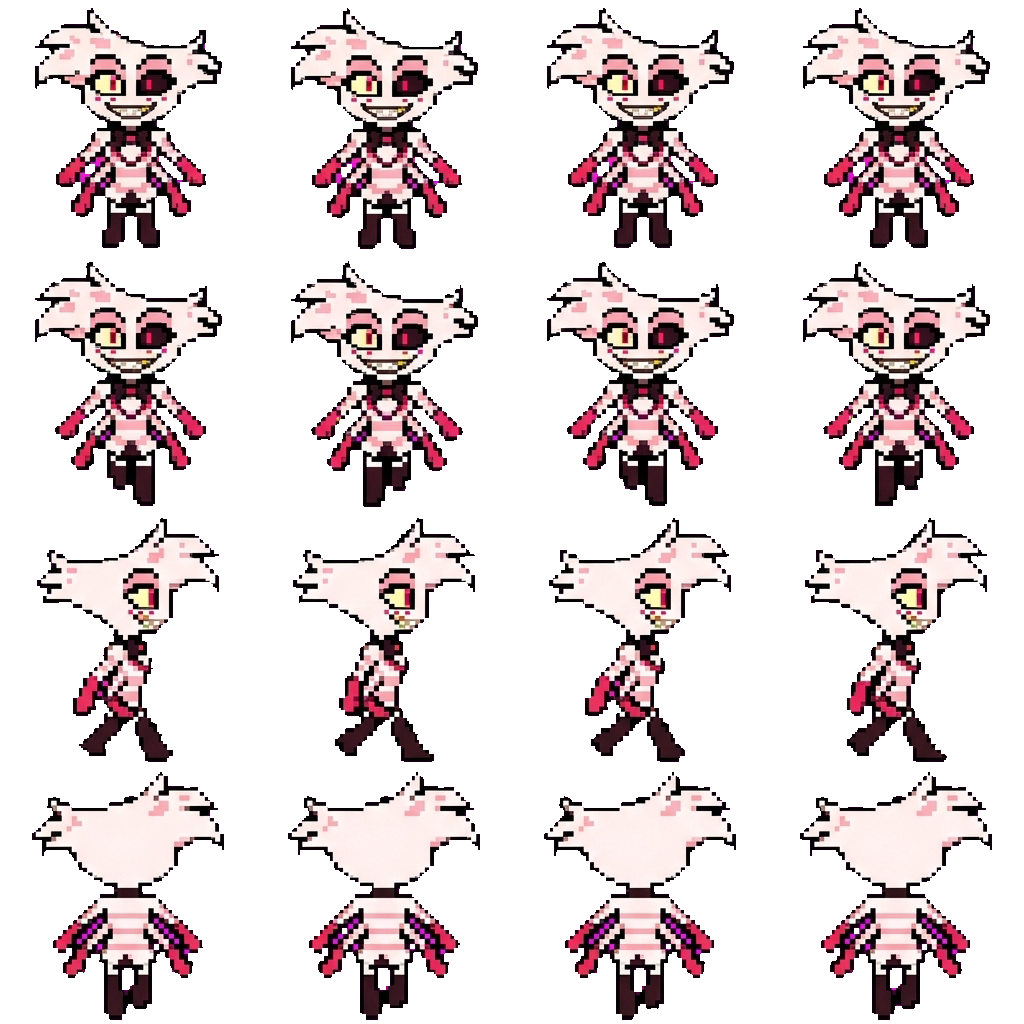 Angel dust movement sprite