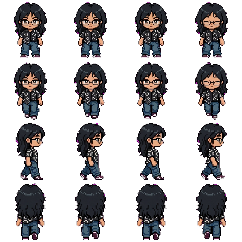 Aliz movement sprite