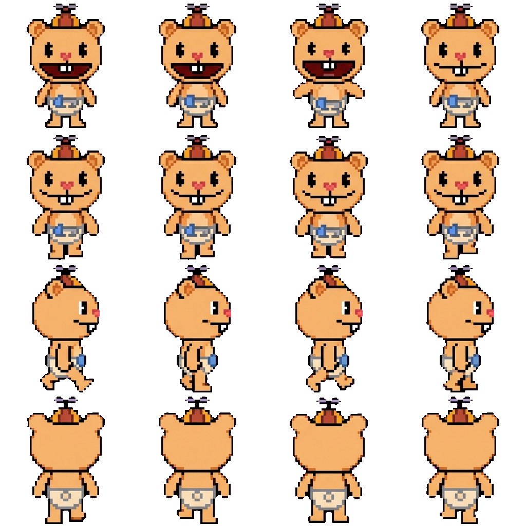 Cub movement sprite