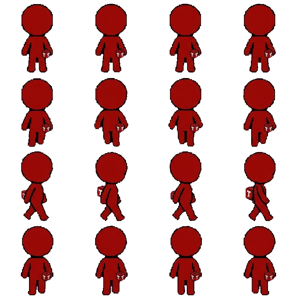 Red movement sprite