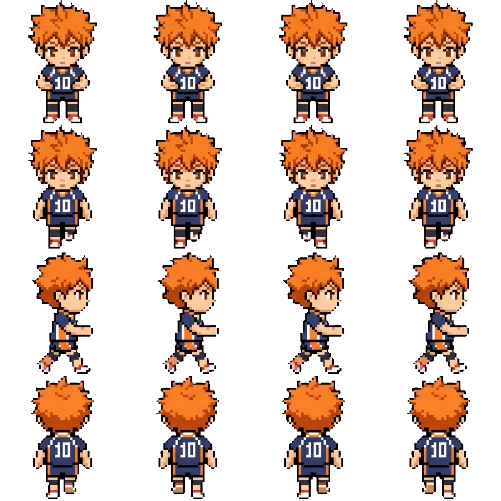 Hinata movement sprite