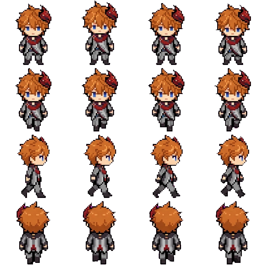 Tartaglia movement sprite