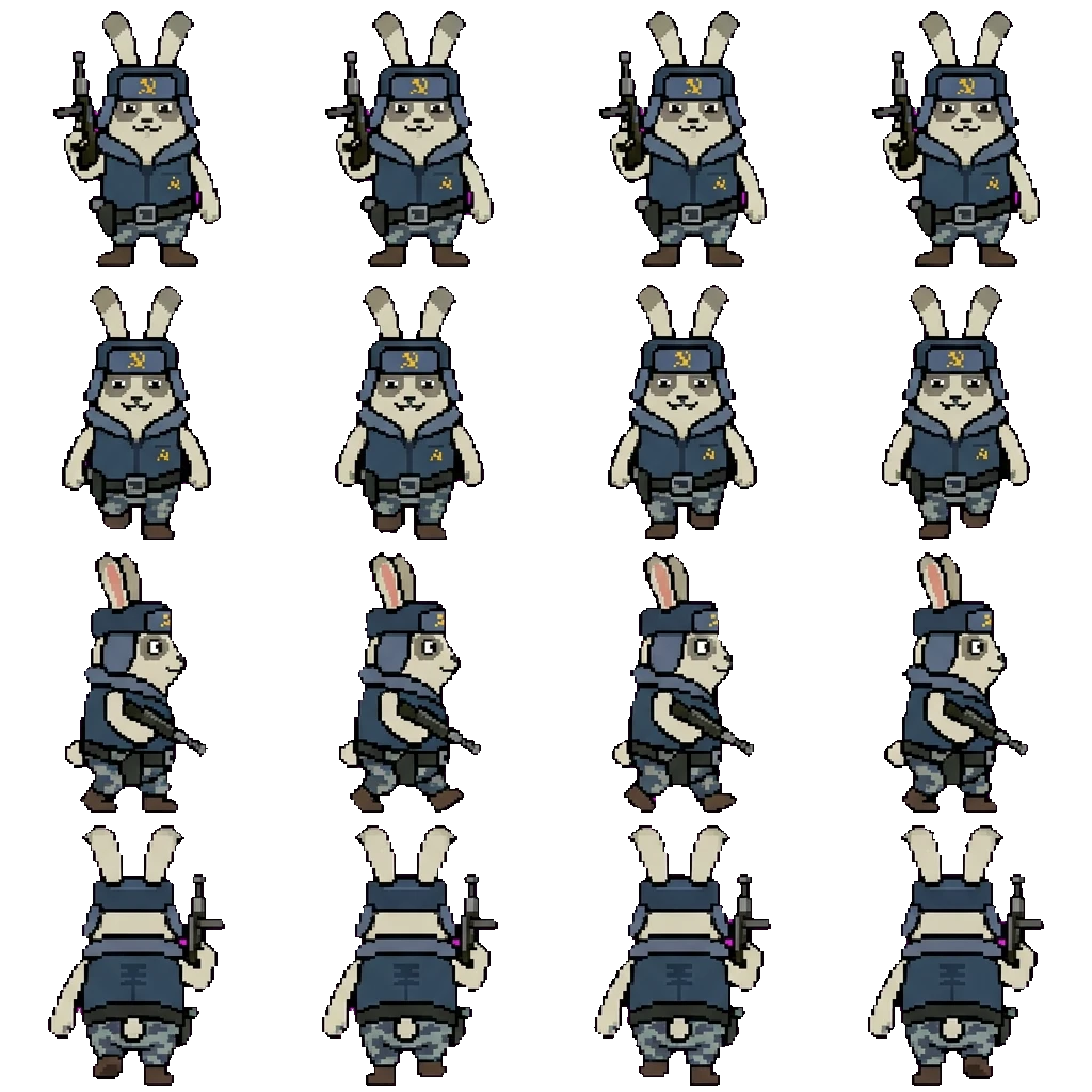 Boris movement sprite