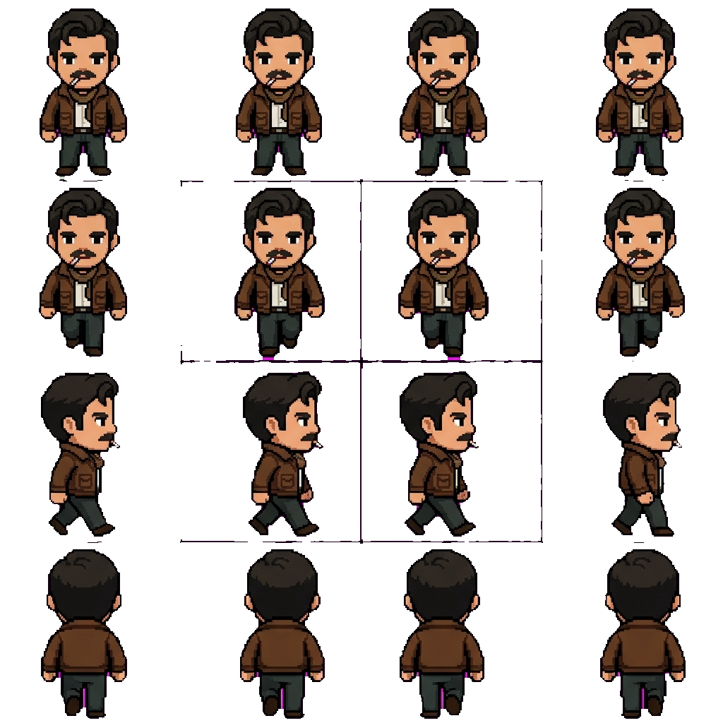 Leslie movement sprite