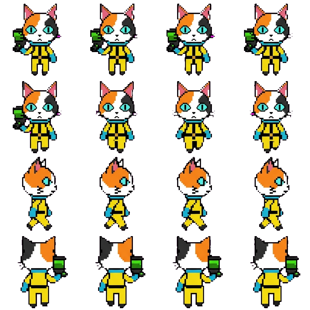 Sam movement sprite