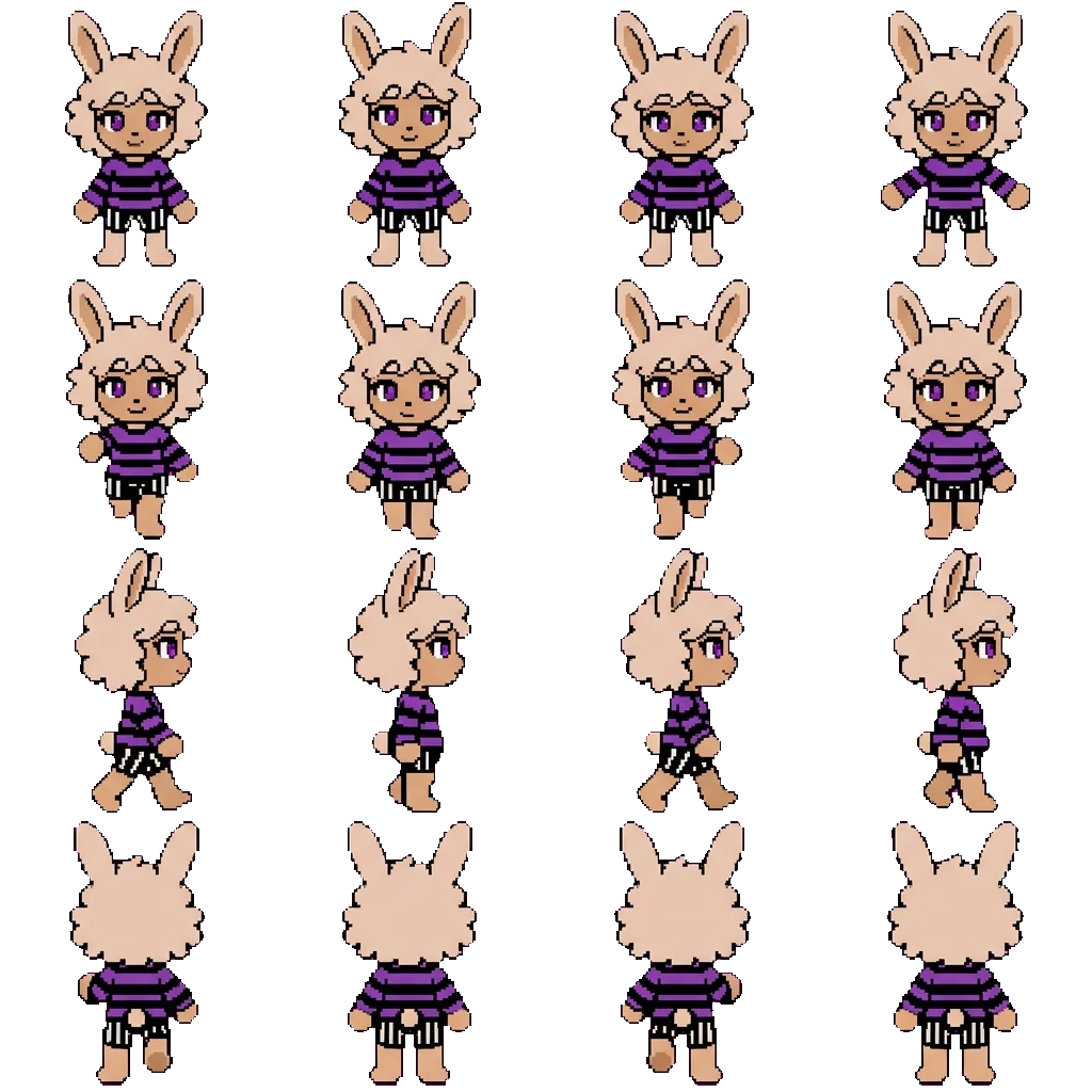 SALLY movement sprite