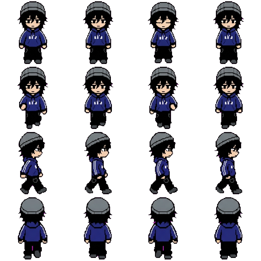 Quackity movement sprite