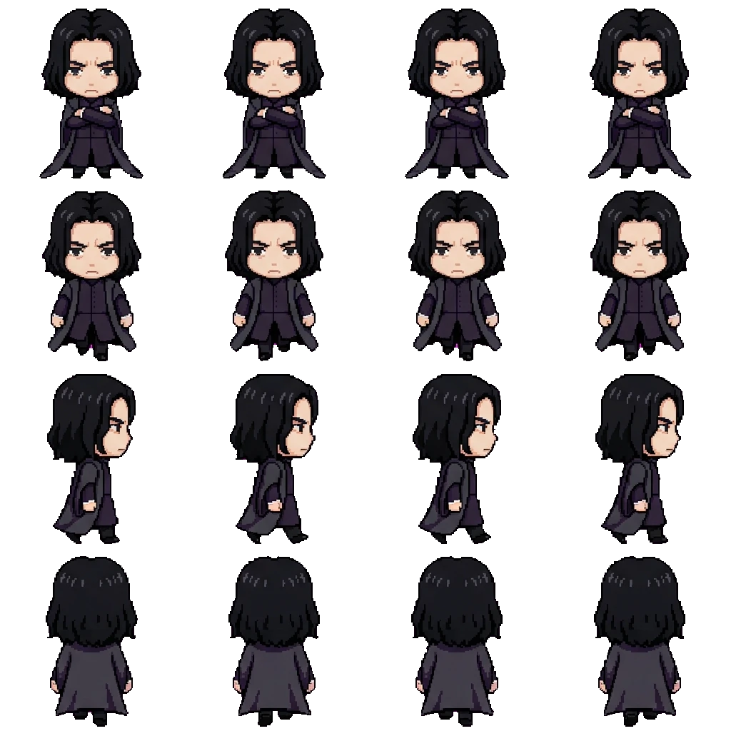 Severus Snape movement sprite