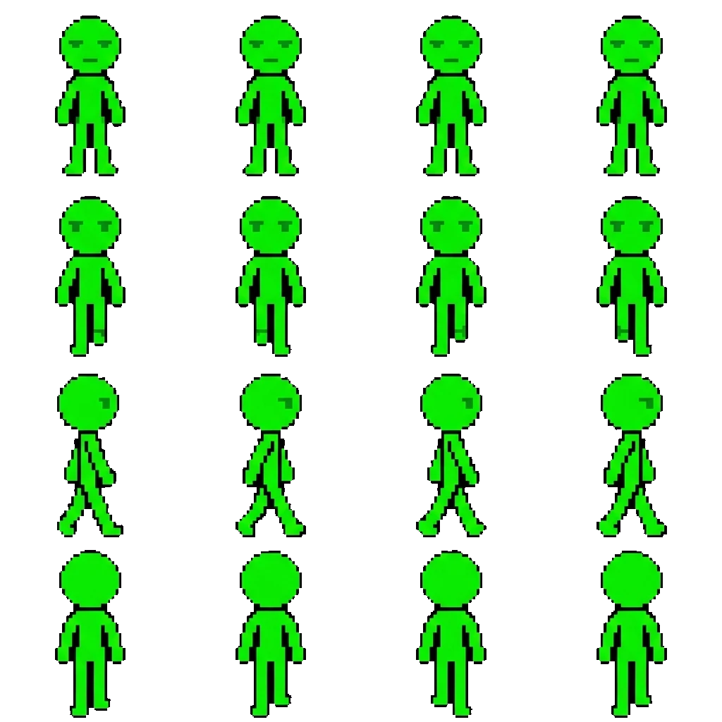 Green movement sprite