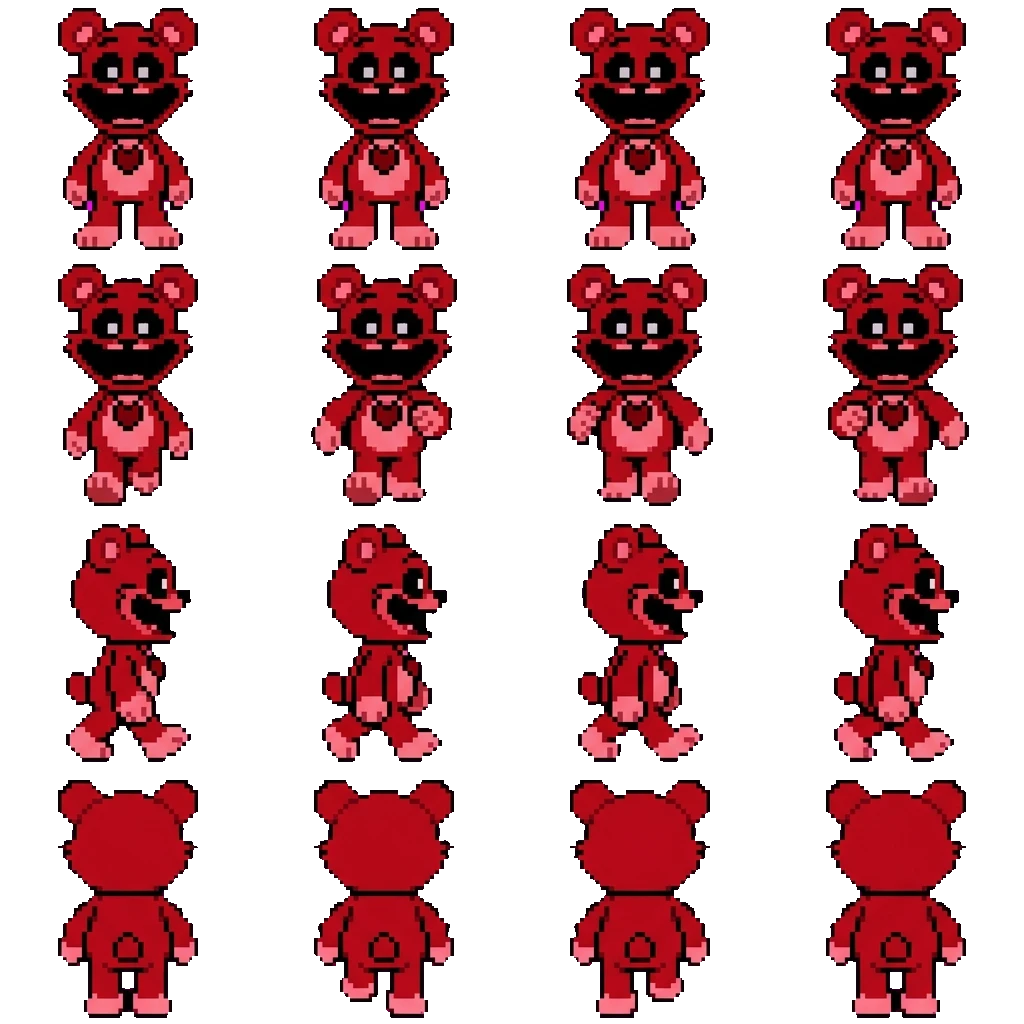 Bobby Bearhug movement sprite