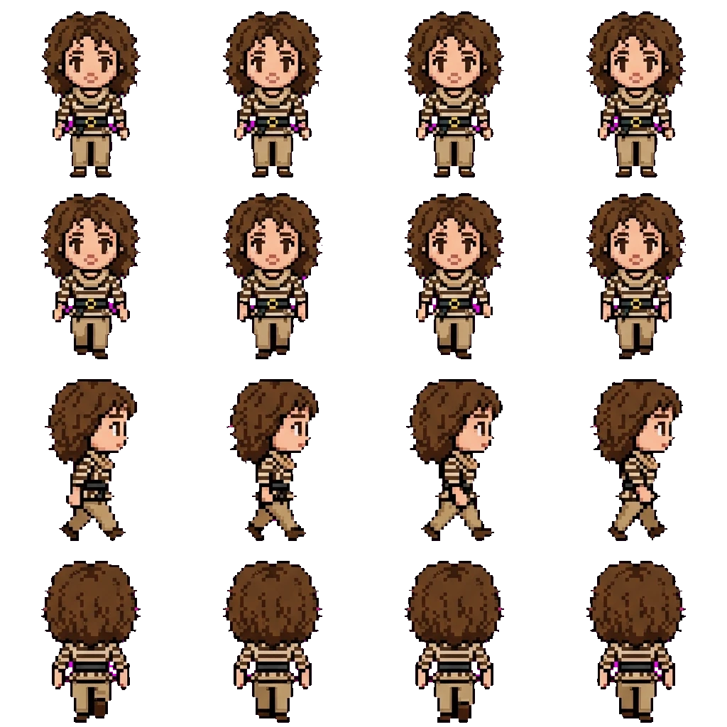 Nancy wheeler movement sprite