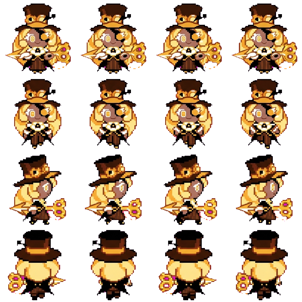 Timekeeper cookie movement sprite
