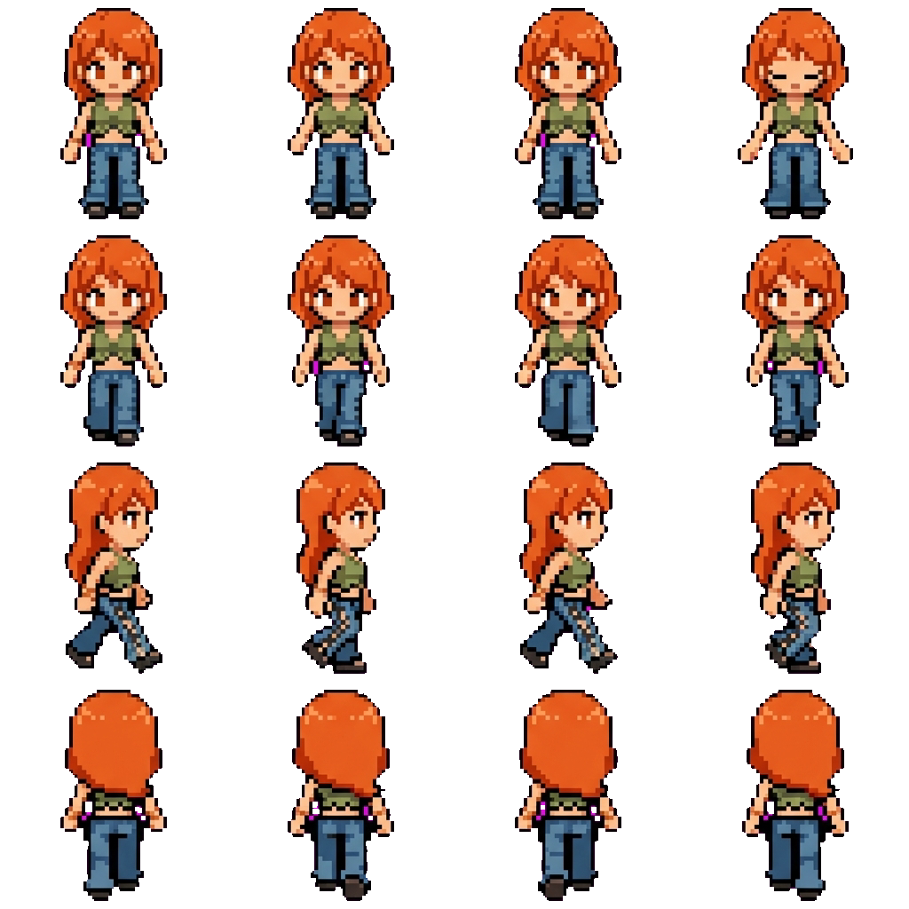 Nela movement sprite