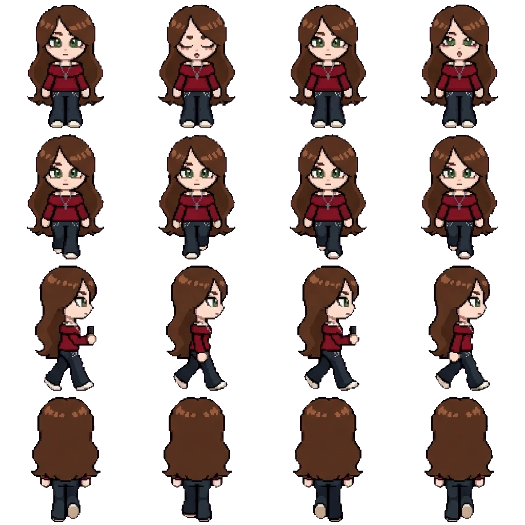 Клео movement sprite