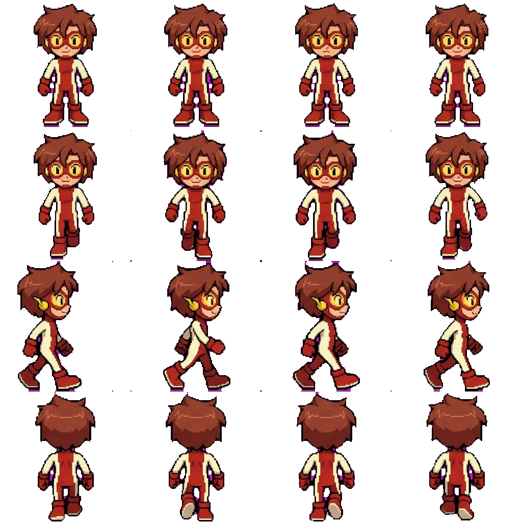 Bart Allen movement sprite