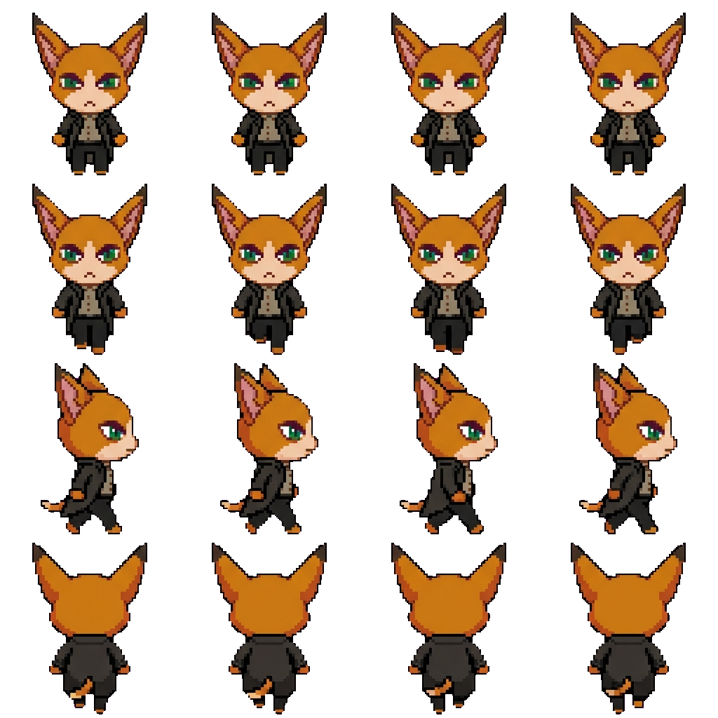 Archivist movement sprite