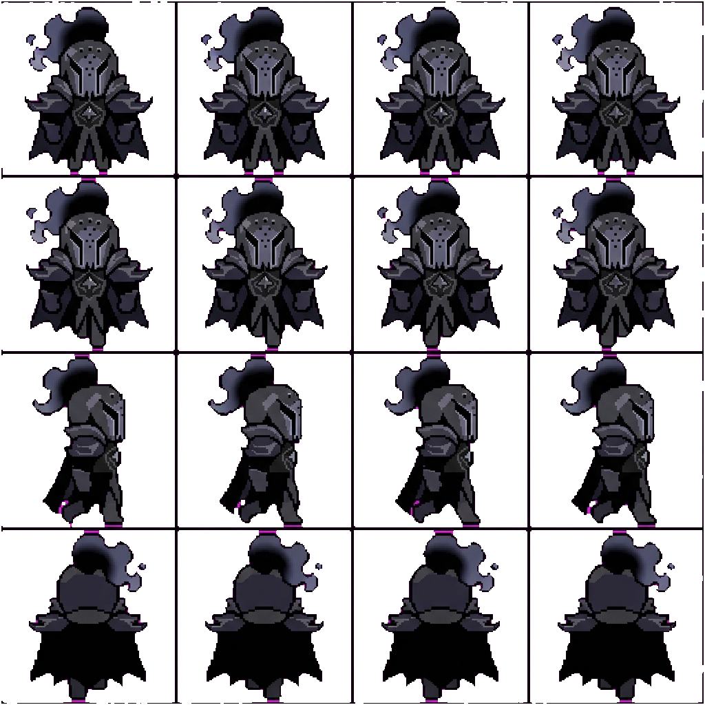 Silent salt cookie movement sprite