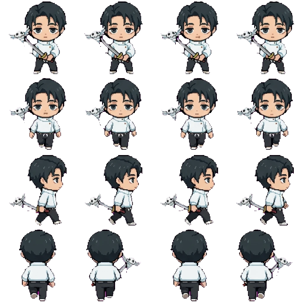 YUTA OKKOTSU movement sprite