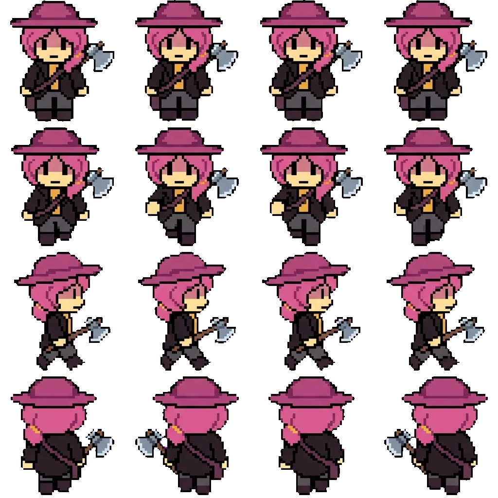 Jane Doe movement sprite
