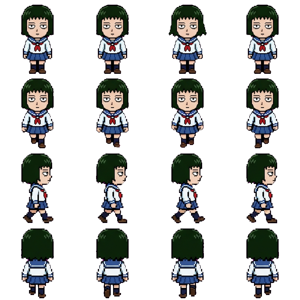 Tome Kurata movement sprite