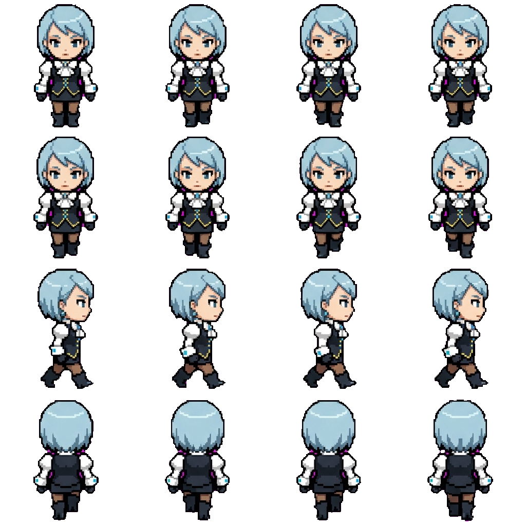 Franziska movement sprite