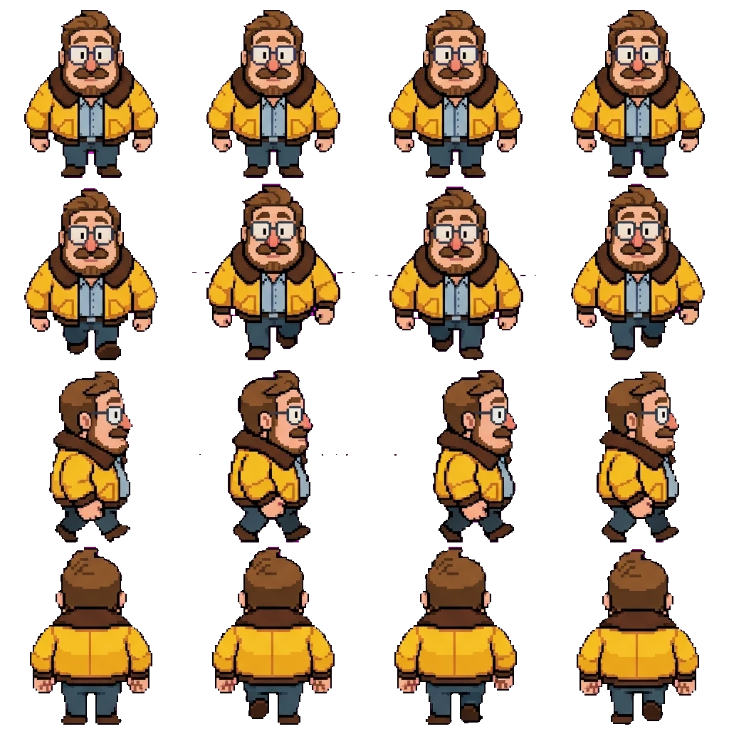 Rick movement sprite