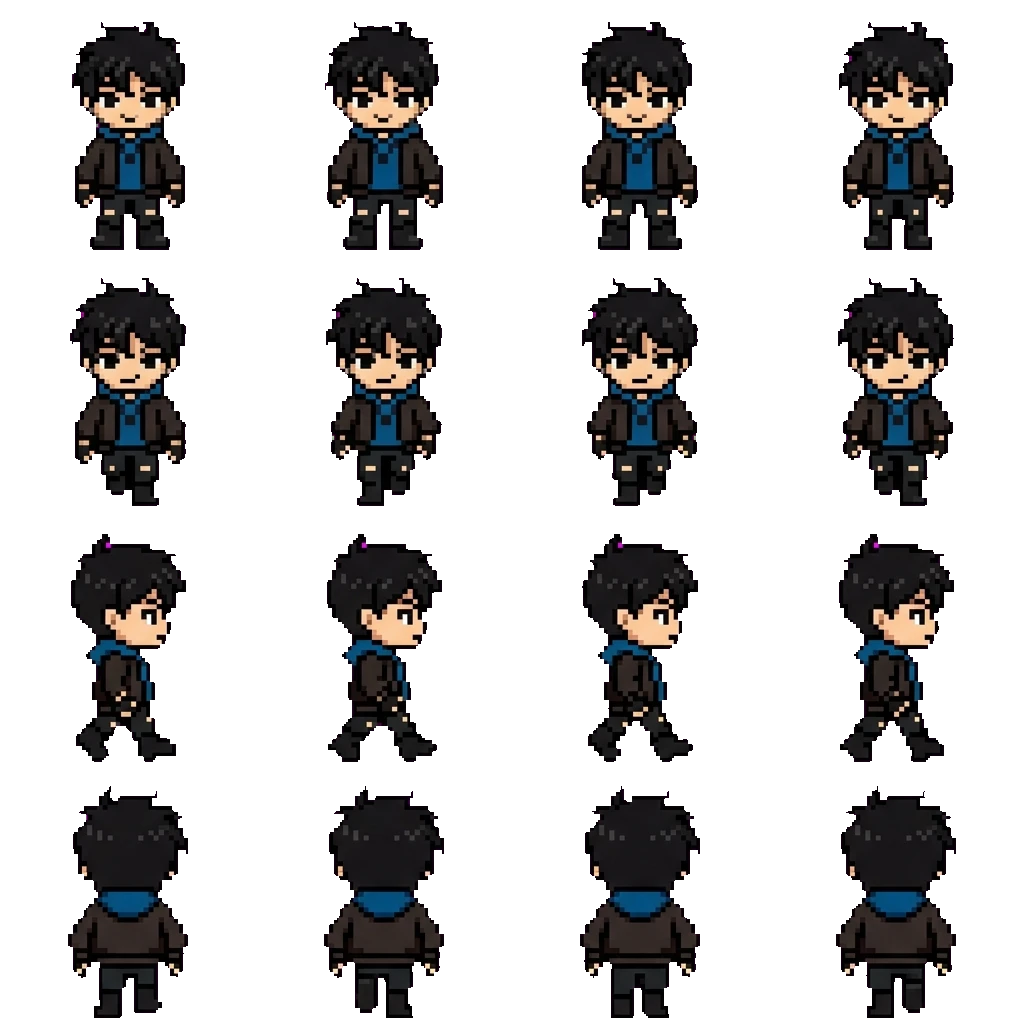Evan movement sprite