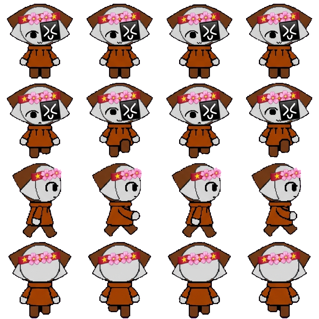 Noel Cat movement sprite
