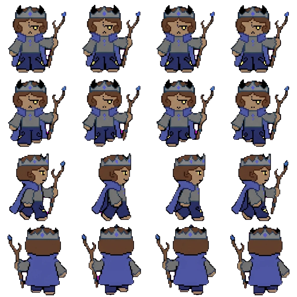 Bitter Crown Cookie movement sprite