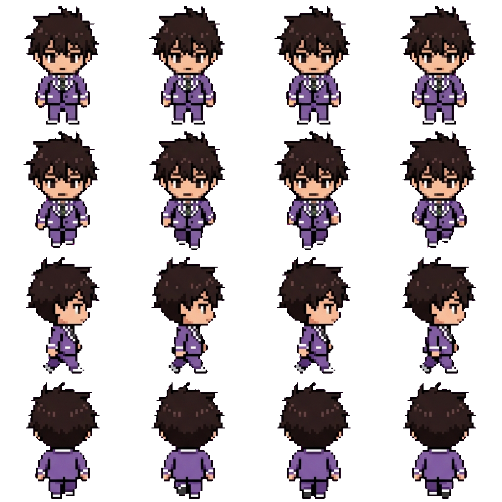 Arata movement sprite