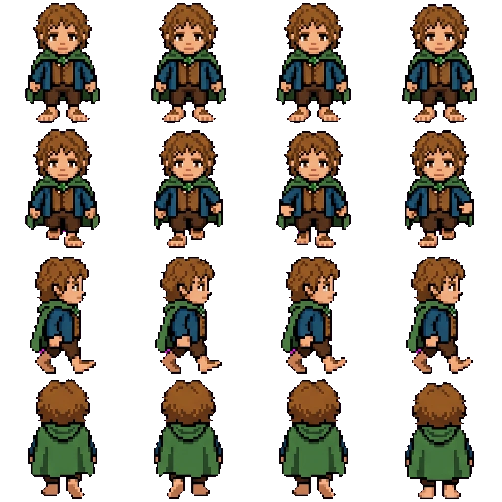 Pippin movement sprite