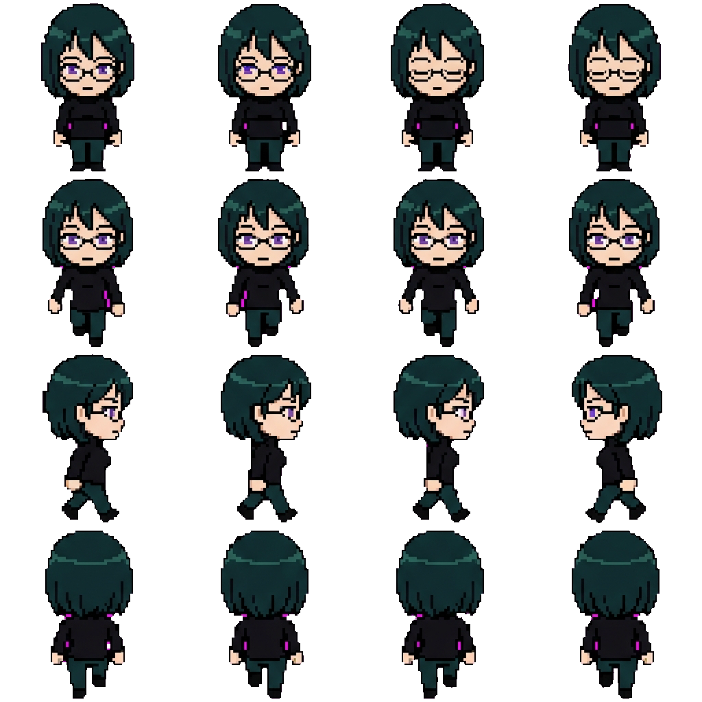 Mizi movement sprite