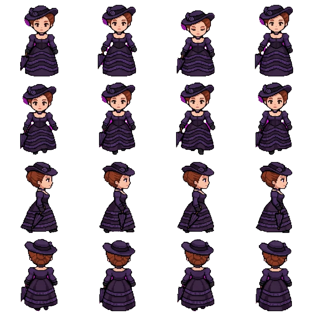 Maggie movement sprite