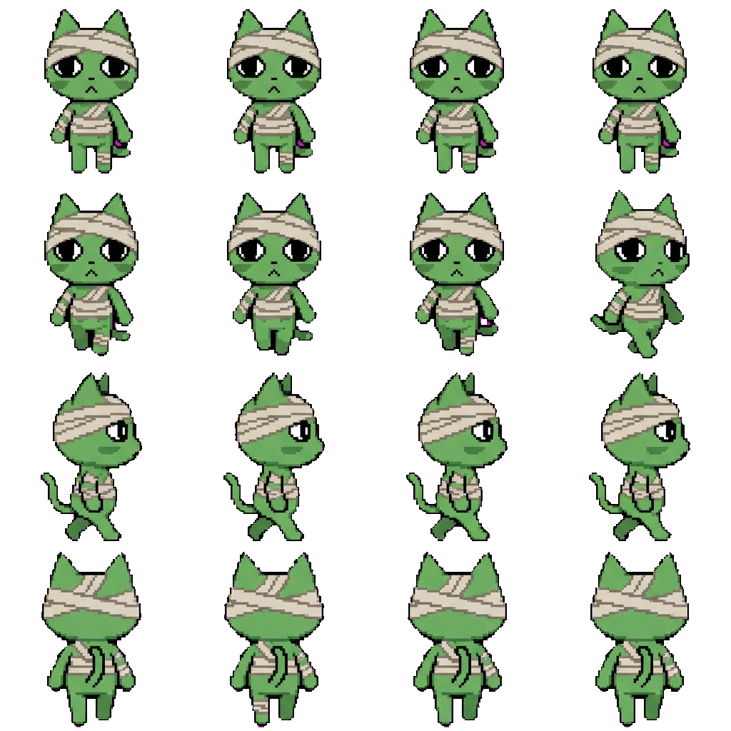 Tommy Green movement sprite