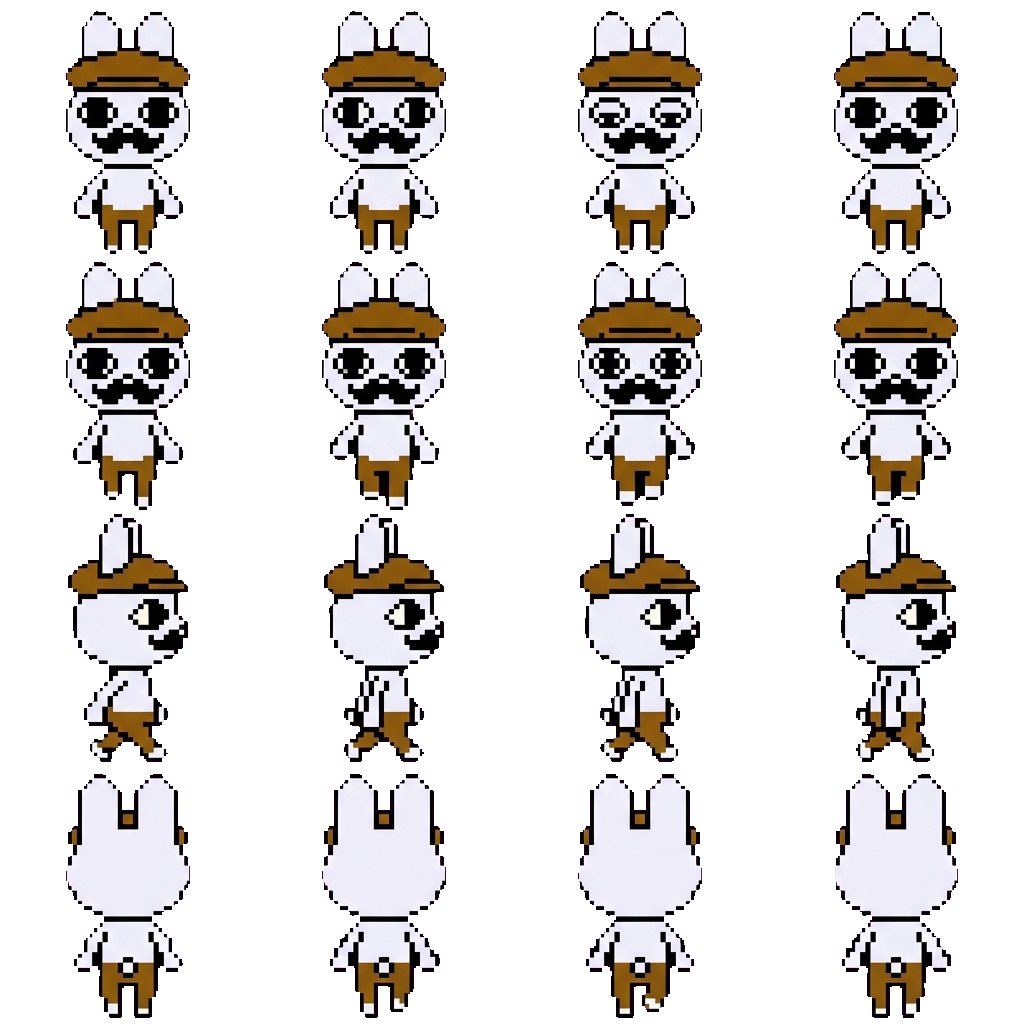 Barney movement sprite