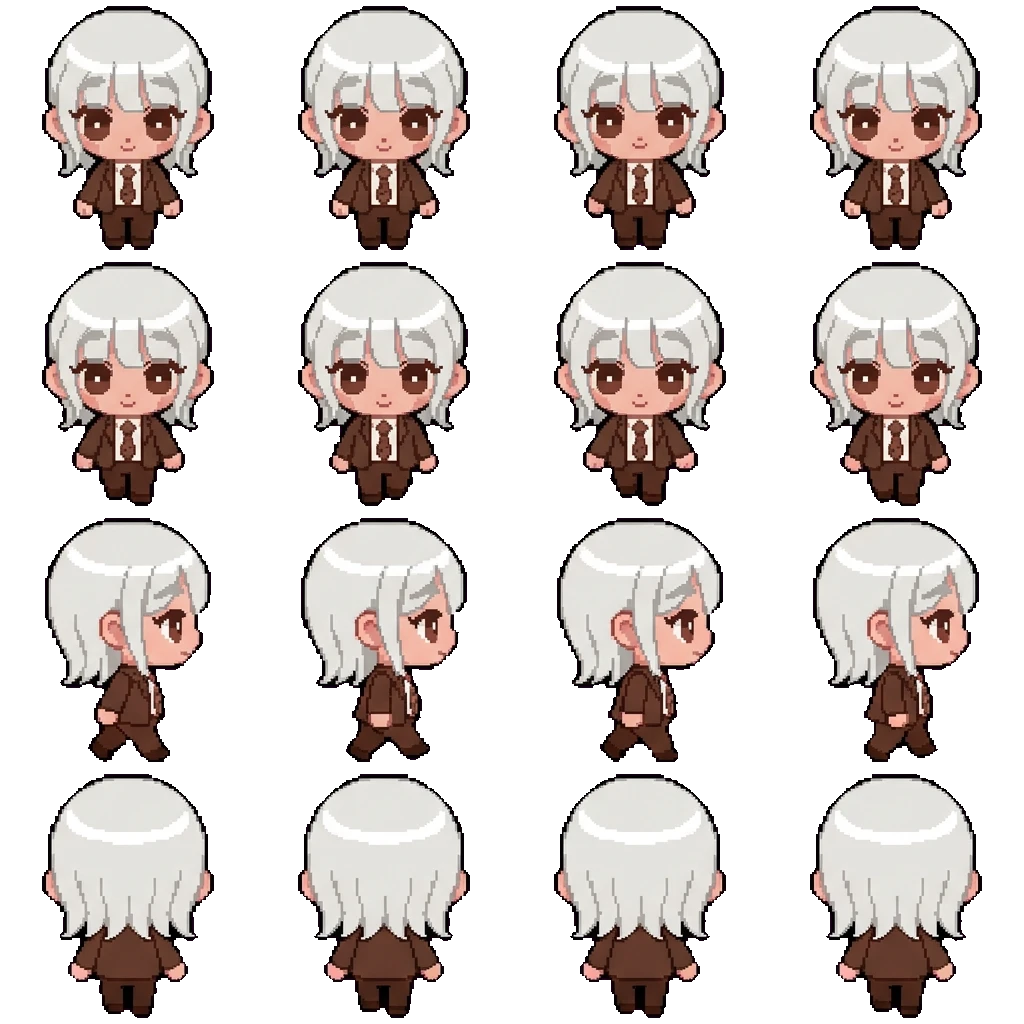 Shion Tatsunami movement sprite