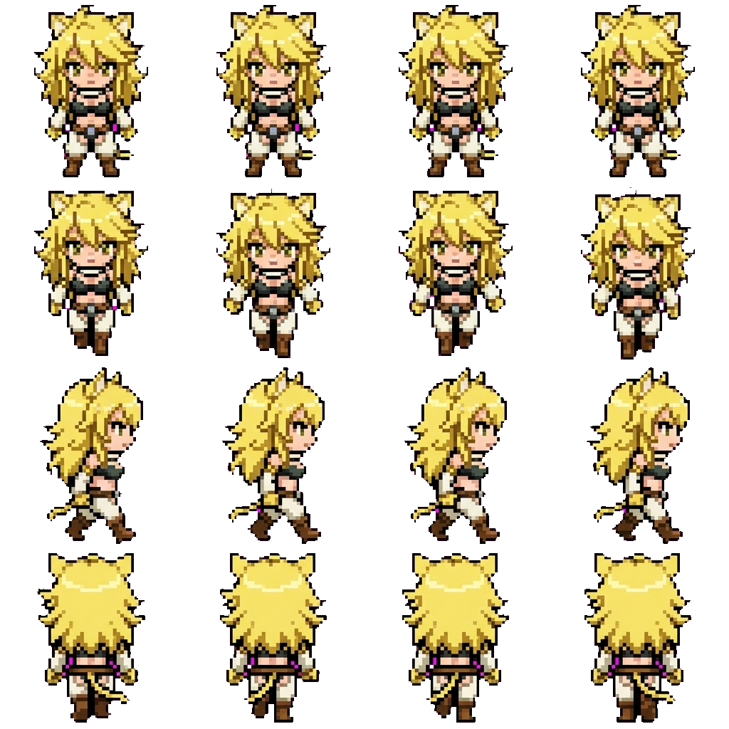 Leone movement sprite