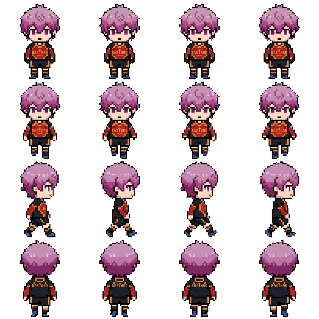 Alexis Ness movement sprite
