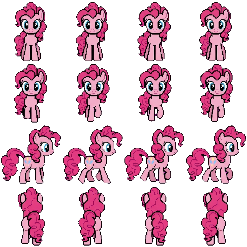 Pinkie Pie movement sprite