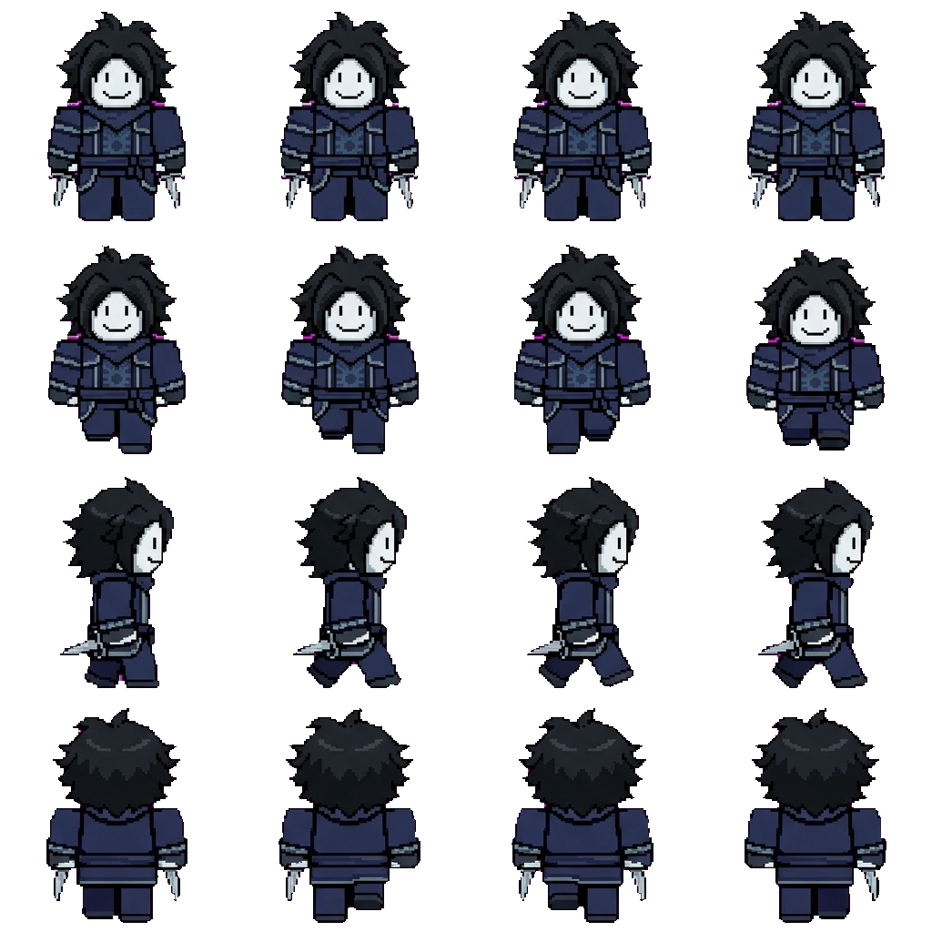 Two time movement sprite